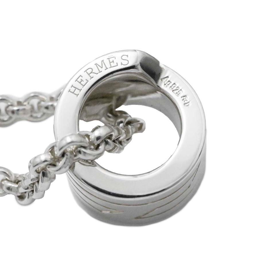 エルメス ムーブアッシュネックレス シルバー