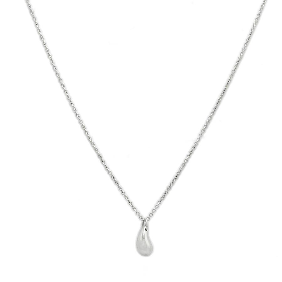 ティファニー TIFFANY & Co. Pt950 プラチナ ティアドロップネックレス 