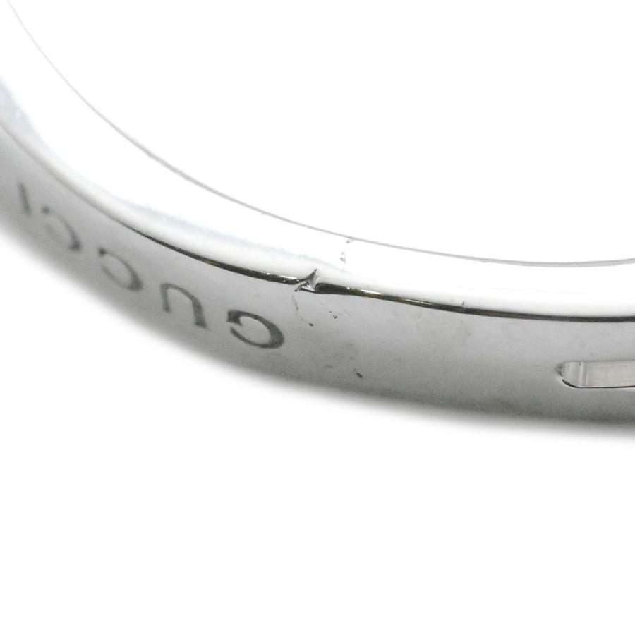 グッチ GUCCI 750WG K18WG ホワイトゴールド ダイヤ インフィニティ