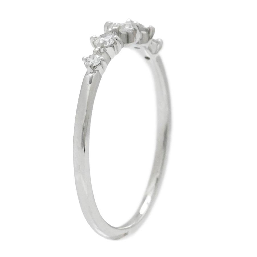 ete PT900 リング 9号 エテ ETE PT900 プラチナ ダイヤ0.14ct リング 指輪 サイズ9号