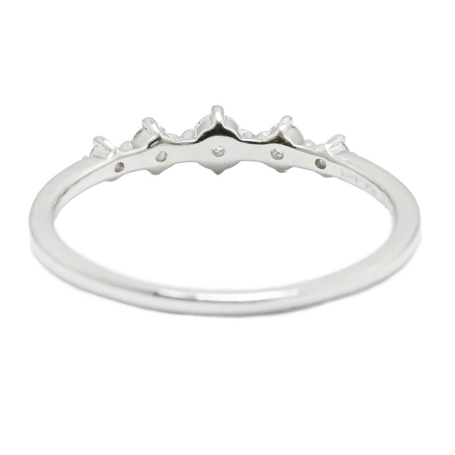 ete PT900 リング 9号 エテ ETE PT900 プラチナ ダイヤ0.14ct リング 指輪 サイズ9号