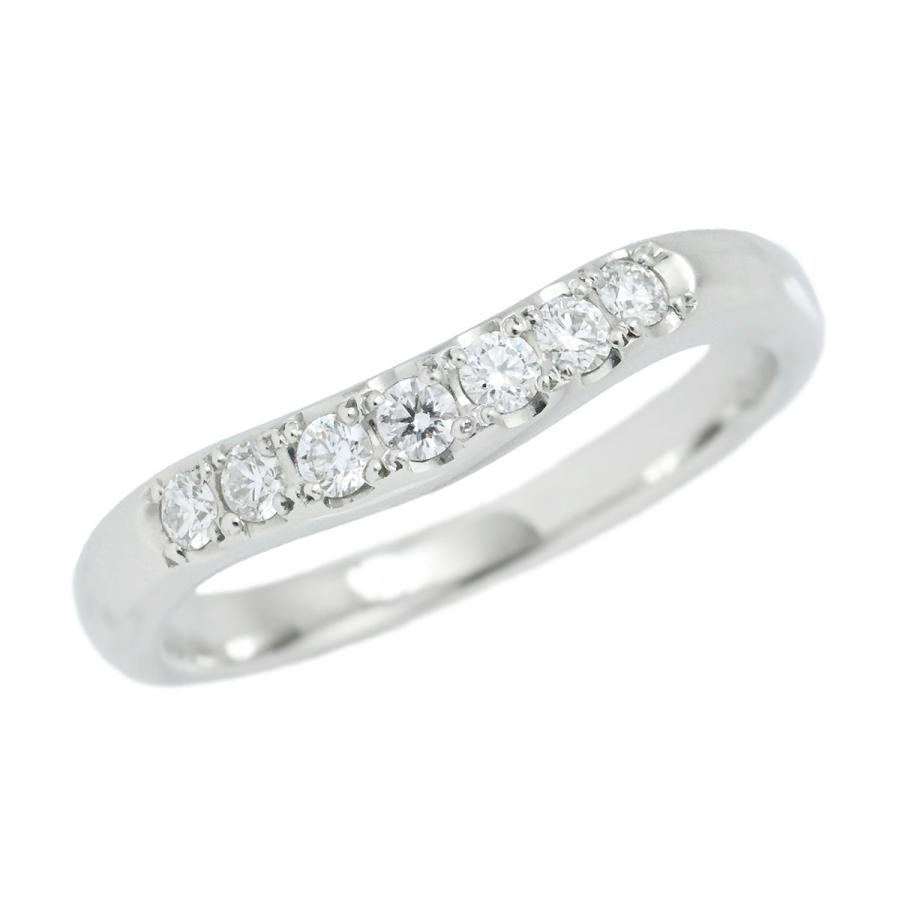 ミキモト MIKIMOTO Pt950 プラチナ ダイヤ0.15ct リング サイズ11号