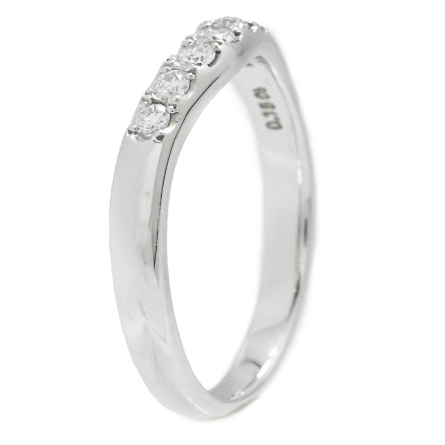 ミキモト MIKIMOTO Pt950 プラチナ ダイヤ0.15ct リング サイズ11号