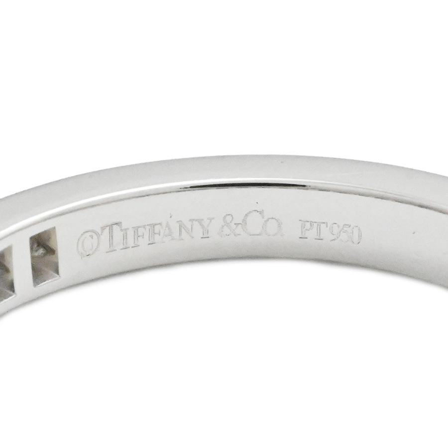 ティファニー　チャネルセッティング ダイヤモンド エタニティ リング Pt950 ティファニー TIFFANY & Co. Pt950 プラチナ ダイヤ チャネル