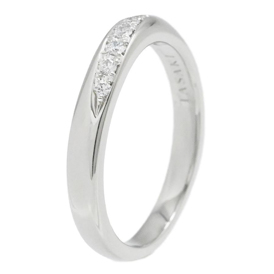 タサキ TASAKI Pt1000 ダイヤ0.09ct インフィニタ パヴェライン リング 