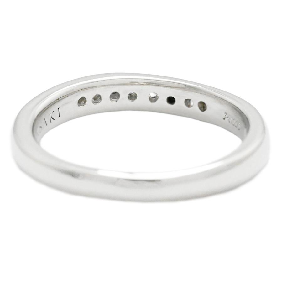 タサキ TASAKI Pt1000 ダイヤ0.09ct インフィニタ パヴェライン リング