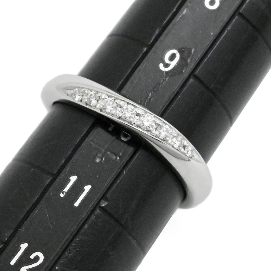 タサキ TASAKI Pt1000 ダイヤ0.09ct インフィニタ パヴェライン リング
