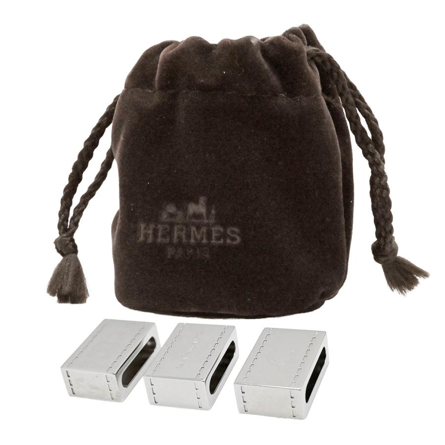 エルメス スカーフリング ツイリー ホースシュー カデナ ロゴ 馬蹄 シルバー エルメス HERMES ツイリー スカーフリング ホースシュー カデナ ロゴ 3
