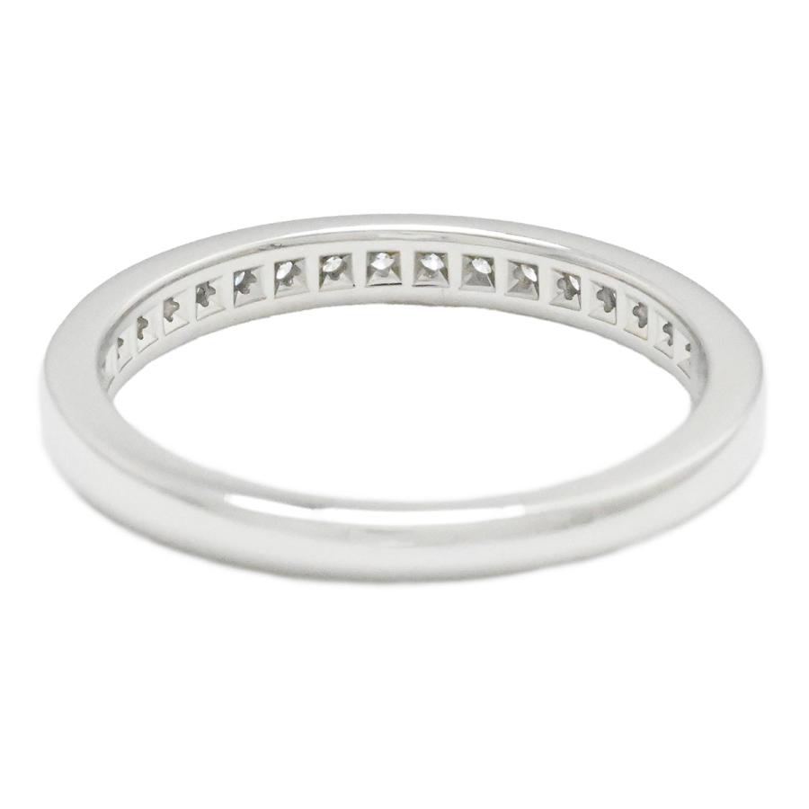 極美品 ティファニー チャネルセッティング ハーフエタニティ 8号 プラチナ 極美品 ティファニー チャネルセッティング ハーフエタニティ 8号