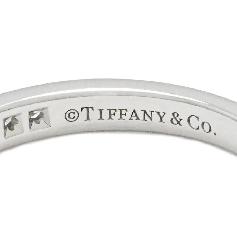Tiffany & Co. プラチナリング Pt950 7号 サイズUP可能 ティファニー TIFFANY & Co. Pt950 プラチナ チャネルセッティング