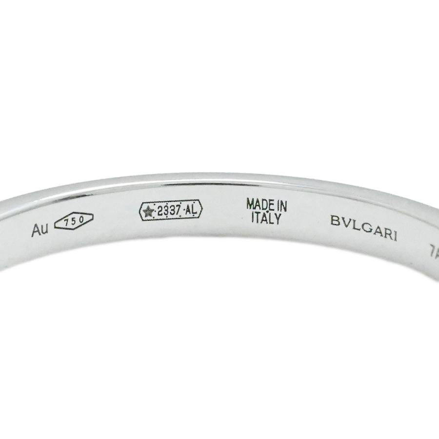 ブルガリ BVLGARI 750WG K18WG ホワイトゴールド ダイヤ ローマ 
