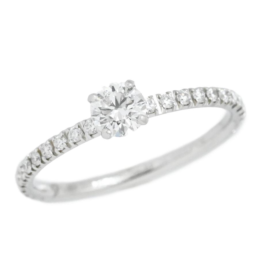 ブシュロン BOUCHERON Pt950 プラチナ ダイヤ0.23ct ミニ ビーラブド