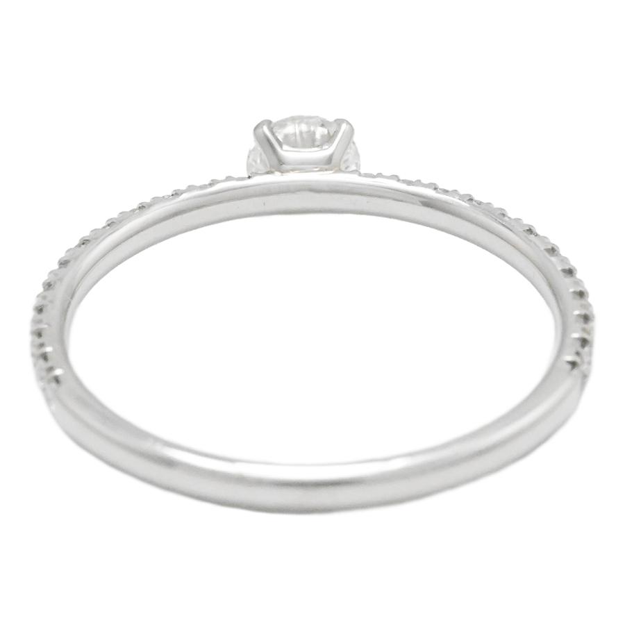ブシュロン BOUCHERON Pt950 プラチナ ダイヤ0.23ct ミニ ビーラブド