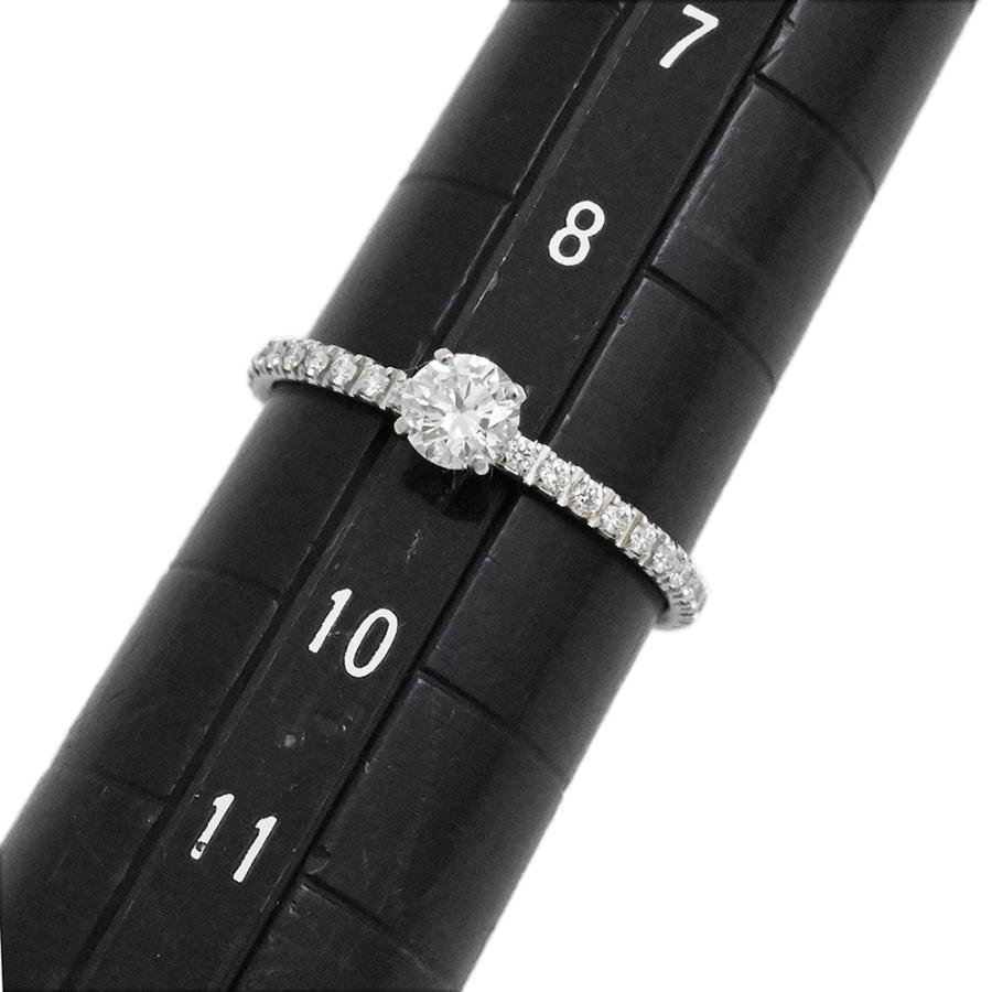 ブシュロン BOUCHERON Pt950 プラチナ ダイヤ0.23ct ミニ ビーラブド