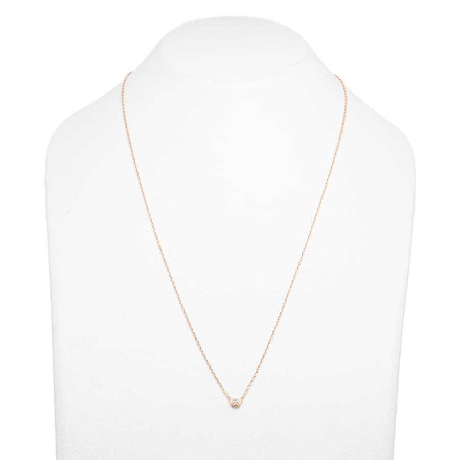 カルティエ CARTIER 750PG ピンクゴールド ダムールネックレス XS