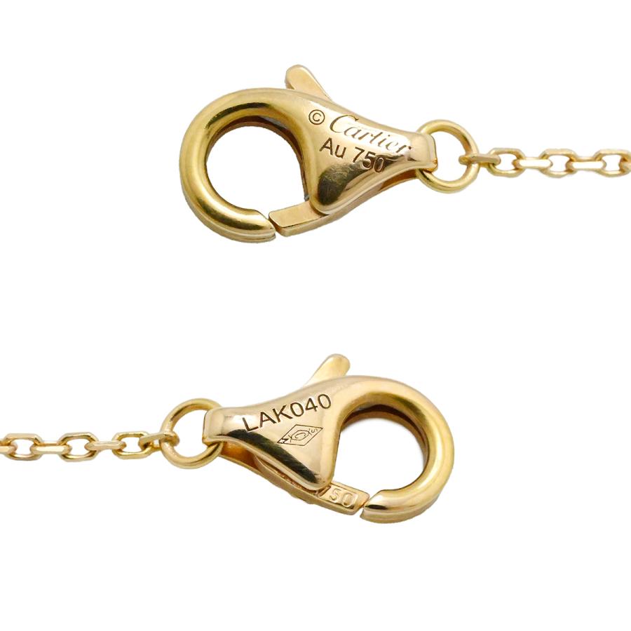 カルティエ ダムール ネックレス 750 K18PG ピンクゴールド 3937 カルティエ CARTIER 750PG ピンクゴールド ダムールネックレス XS