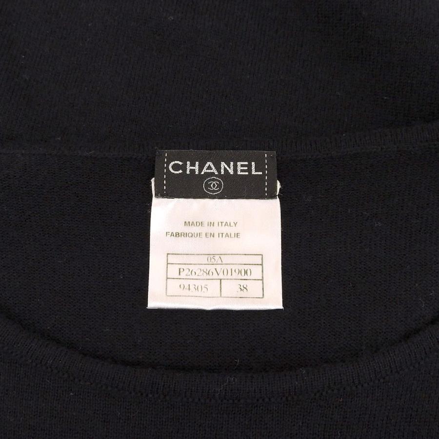CHANEL（シャネル） セーター 長袖 カシミヤ ブラック 38 レディース 
