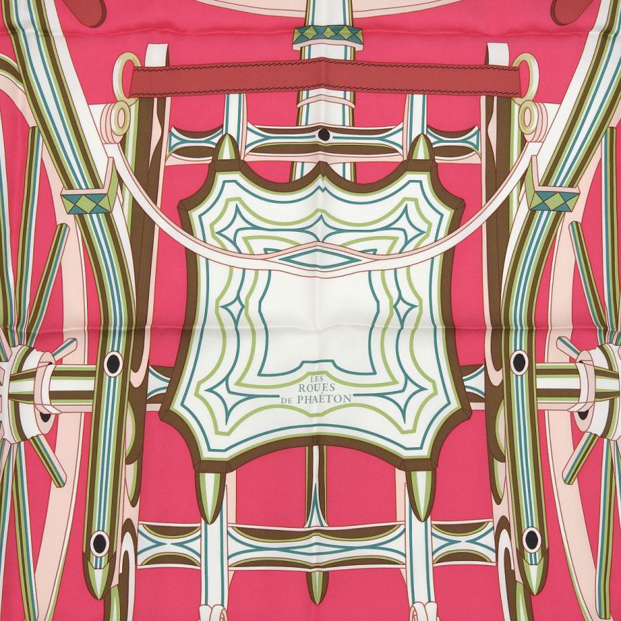 エルメス HERMES カレ90 LES ROUES DE PHAETON 四輪馬車の車輪 