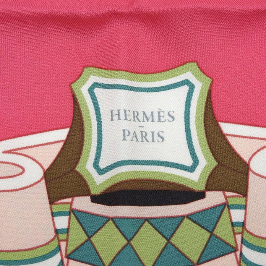 エルメス HERMES カレ90 LES ROUES DE PHAETON 四輪馬車の車輪 