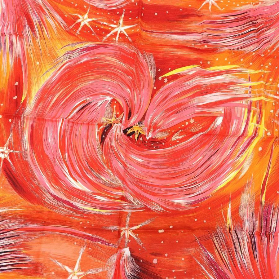 HERMES（エルメス） カレ90 FEUX DU CIEL 天の火 大判 スカーフ シルク