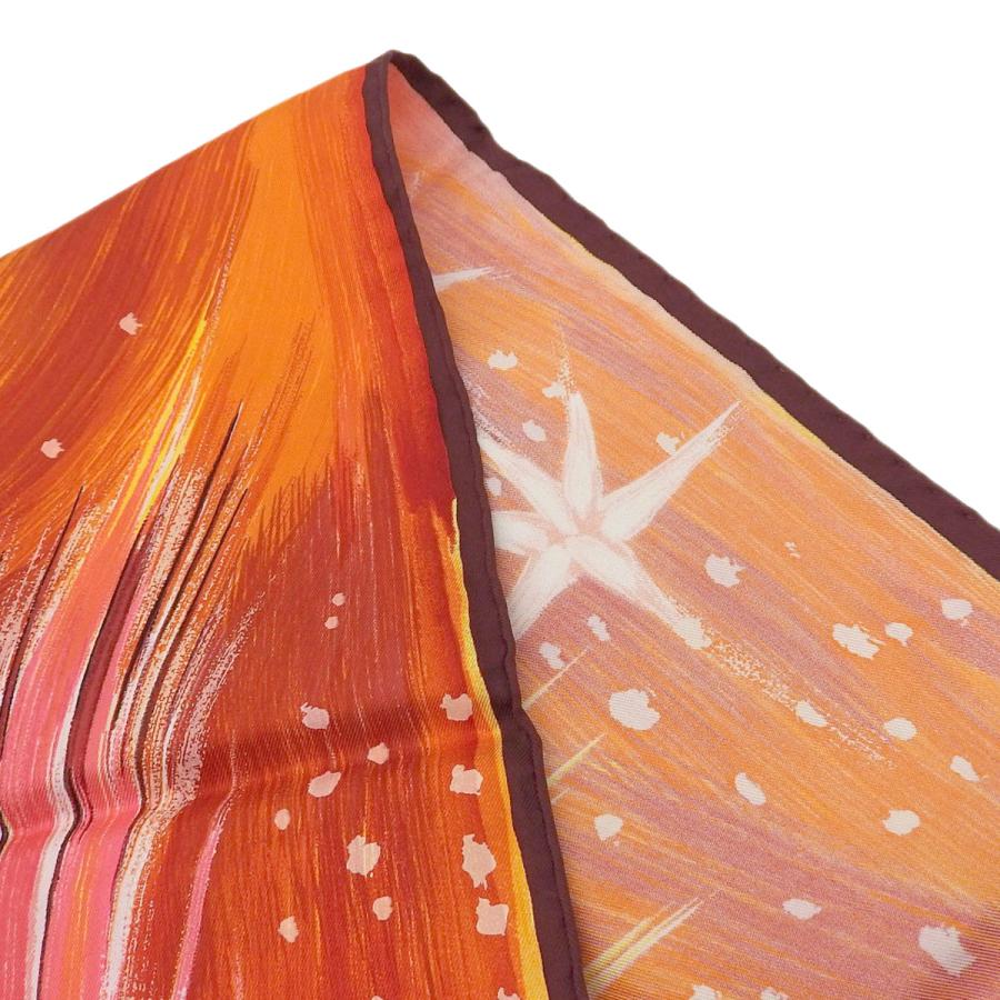 HERMES（エルメス） カレ90 FEUX DU CIEL 天の火 大判 スカーフ シルク