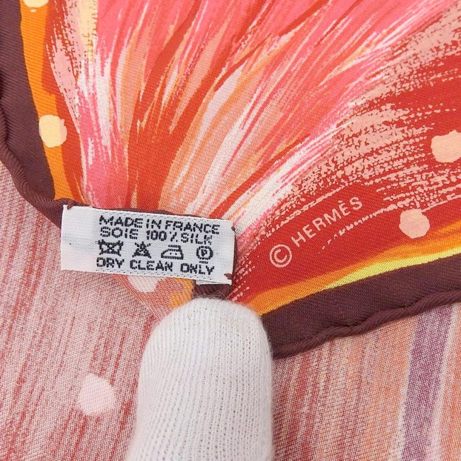 HERMES（エルメス） カレ90 FEUX DU CIEL 天の火 大判 スカーフ シルク