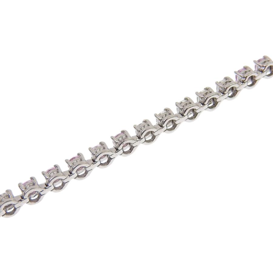 K18WG ホワイトゴールド ピンクサファイア 1.95ct ダイヤモンド 1.56 