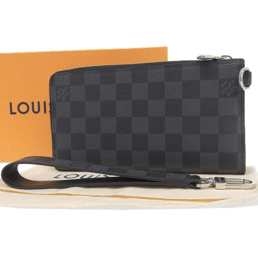 ルイヴィトン ジッピードラゴンヌ ダミエ グラフィット ラウンド 長財布 LOUIS VUITTON（ルイ・ヴィトン） ダミエグラフィット ジッピー