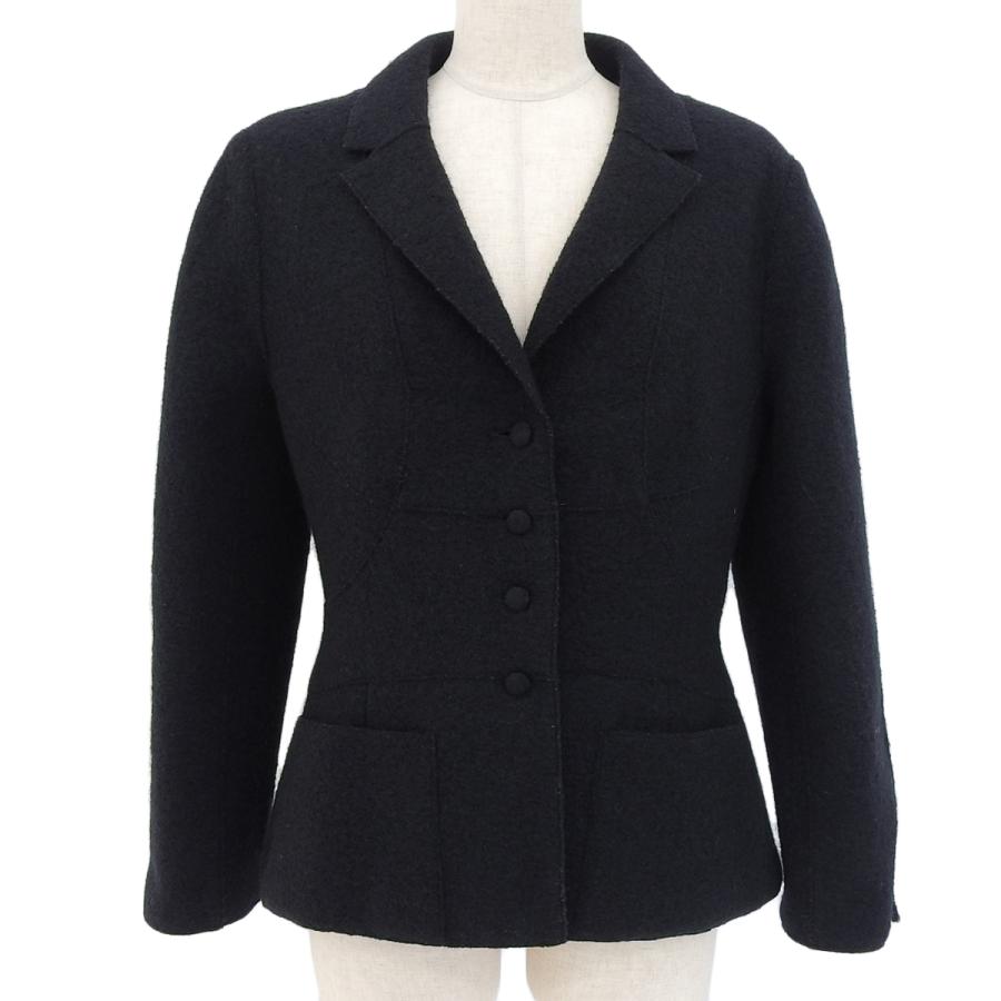 CHANEL（シャネル） ジャケット ウール ブラック サイズ40 レディース