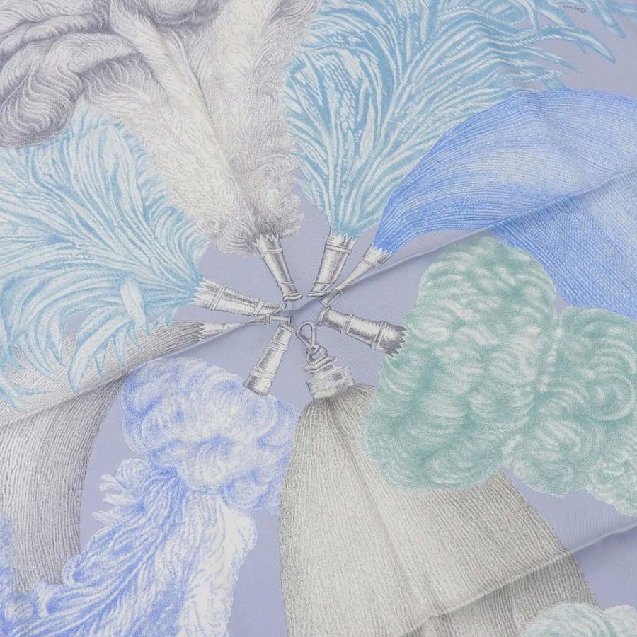 HERMES（エルメス） カレ90 スカーフ 2022春夏 Plumets et Panaches 羽