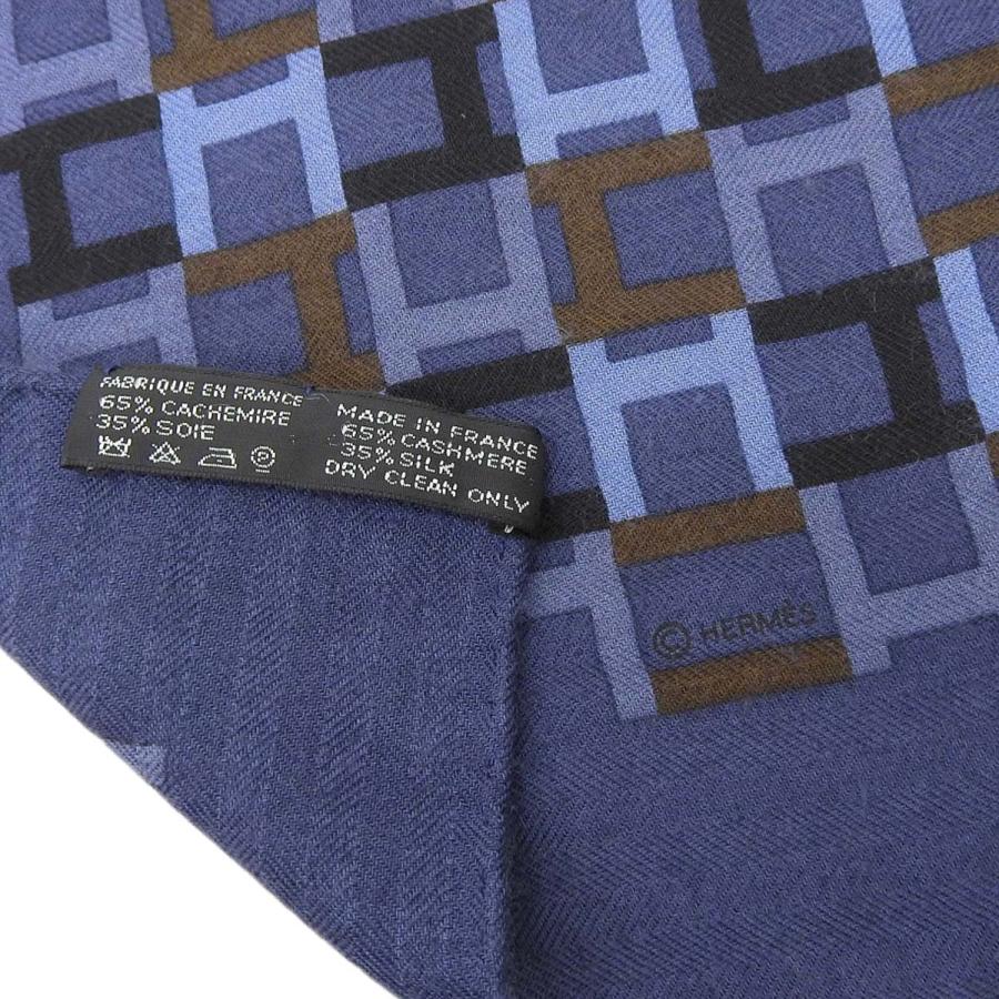 HERMES（エルメス） カレ140 カレジュアン シルクカシミヤ ストール H 
