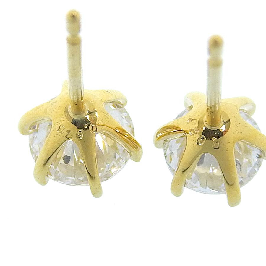 K18YG イエローゴールド ダイヤモンド0.678ct/0.627ct 一粒 