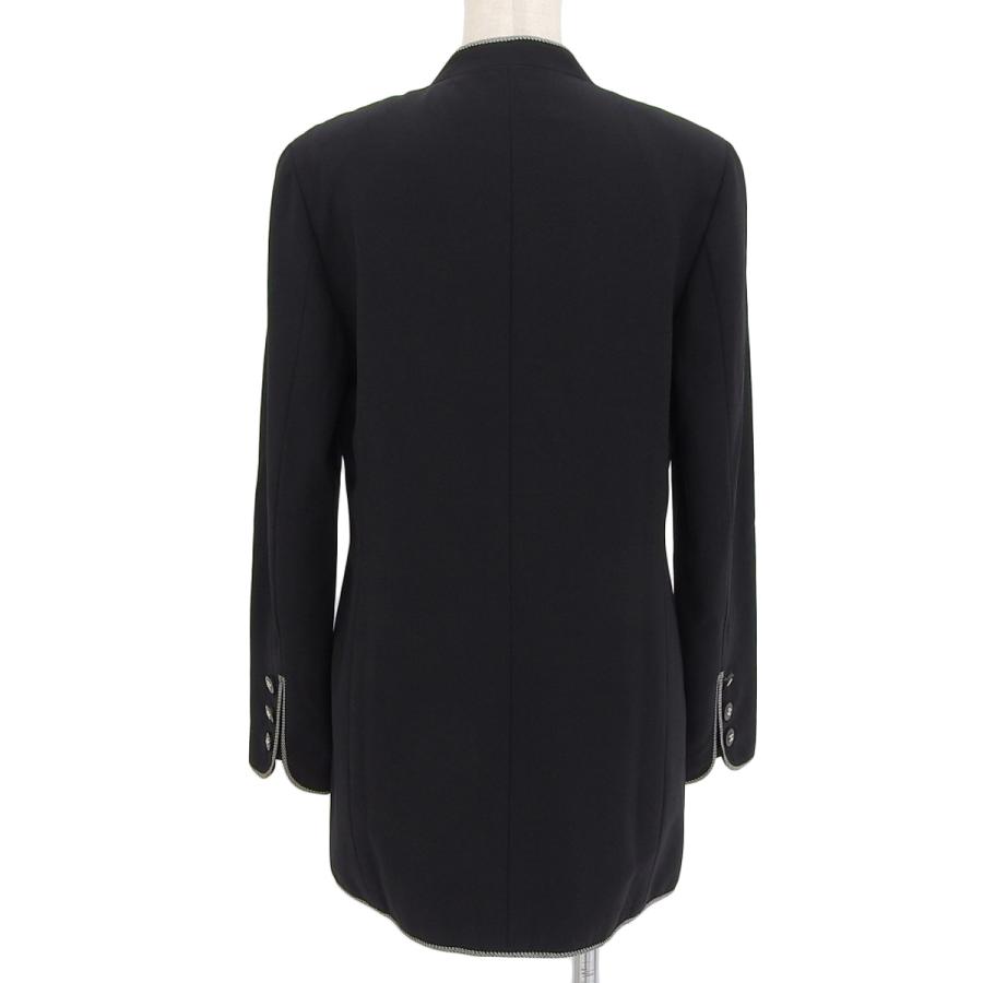 CHANEL シャネル スタンドカラージャケット トリミング ココマーク