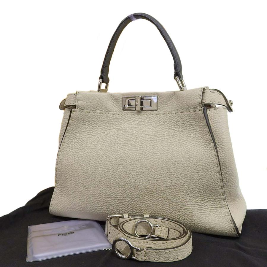 PEEKABOO フェンディ FENDI ピーカブー ミディアム セレリア 2way