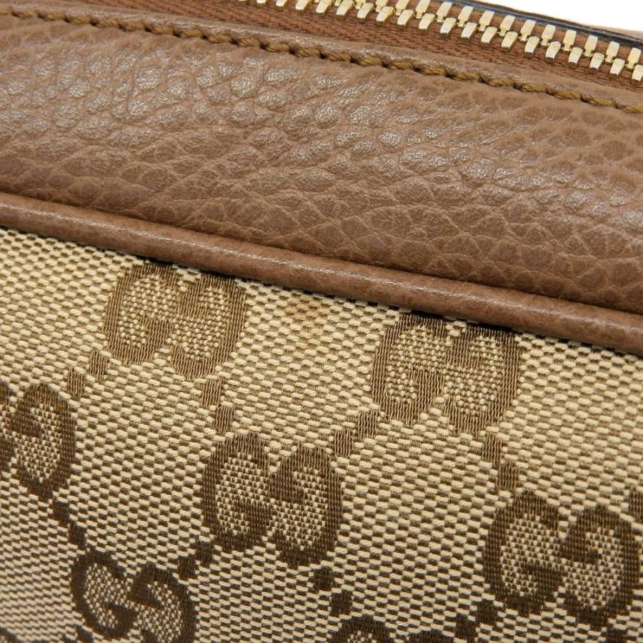 GGキャンバス グッチ GUCCI ショルダーバック GGキャンバス×レザー