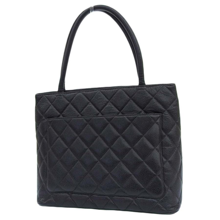 CHANELキャビアスキン復刻版トート 黒 CHANEL キャビアスキン復刻トートバッグ | Hedy