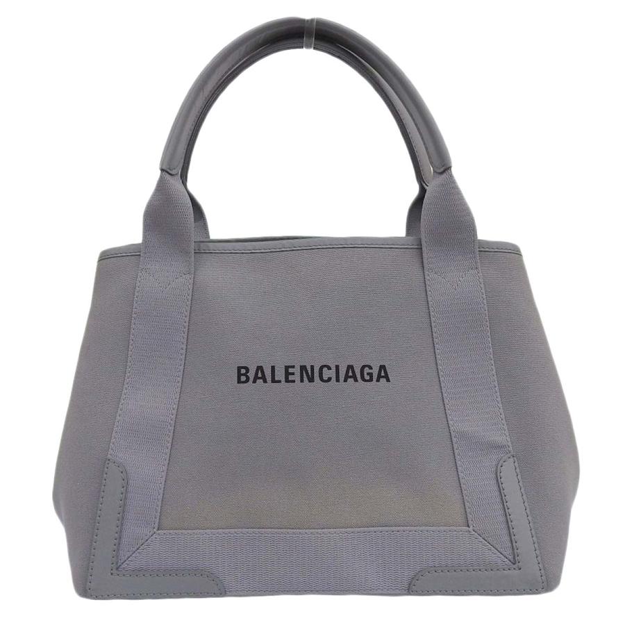 BALENCIAGA ハンドバッグ グレー/ネイビー ポーチ付き NAVY（BALENCIAGA） バレンシアガ BALENCIAGA ネイビーカバ S