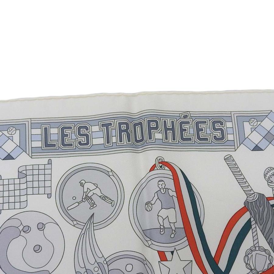 HERMES（エルメス） カレ90 トロフィー LES TROPHEES スカーフ シルク