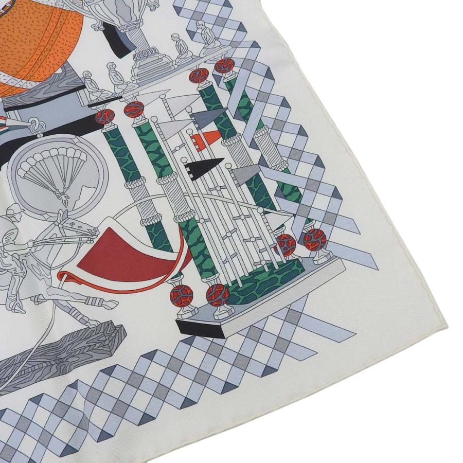 HERMES（エルメス） カレ90 トロフィー LES TROPHEES スカーフ シルク