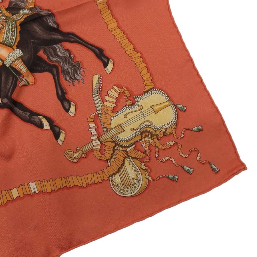 HERMES（エルメス） カレ90 スカーフ LES FERES DU ROI SOLEIL 太陽王