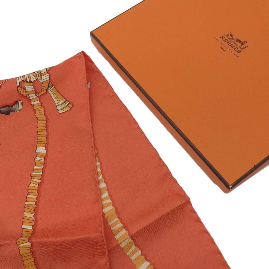 HERMES（エルメス） カレ90 スカーフ LES FERES DU ROI SOLEIL 太陽王