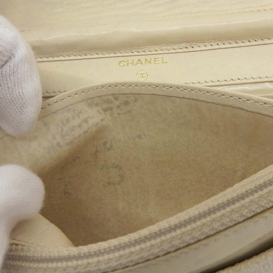 キャビアスキン シャネル CHANEL ココマーク チェーンウォレット