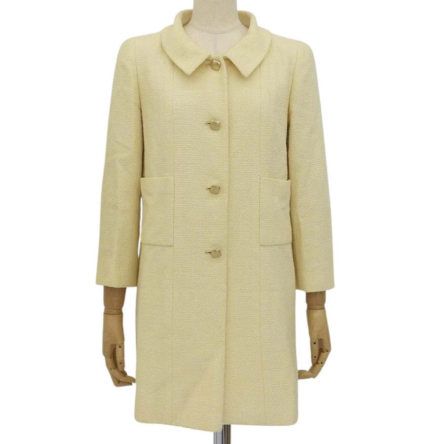 CHANEL（シャネル） ツイード ジャケット コート スクエアボタン