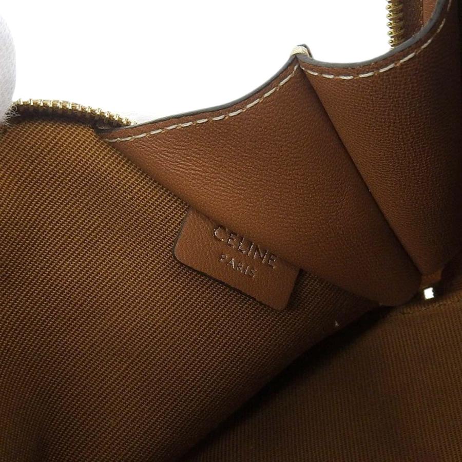 CELINE（セリーヌ） トリオンフ チェーンショルダーバッグ ロゴ刺繍