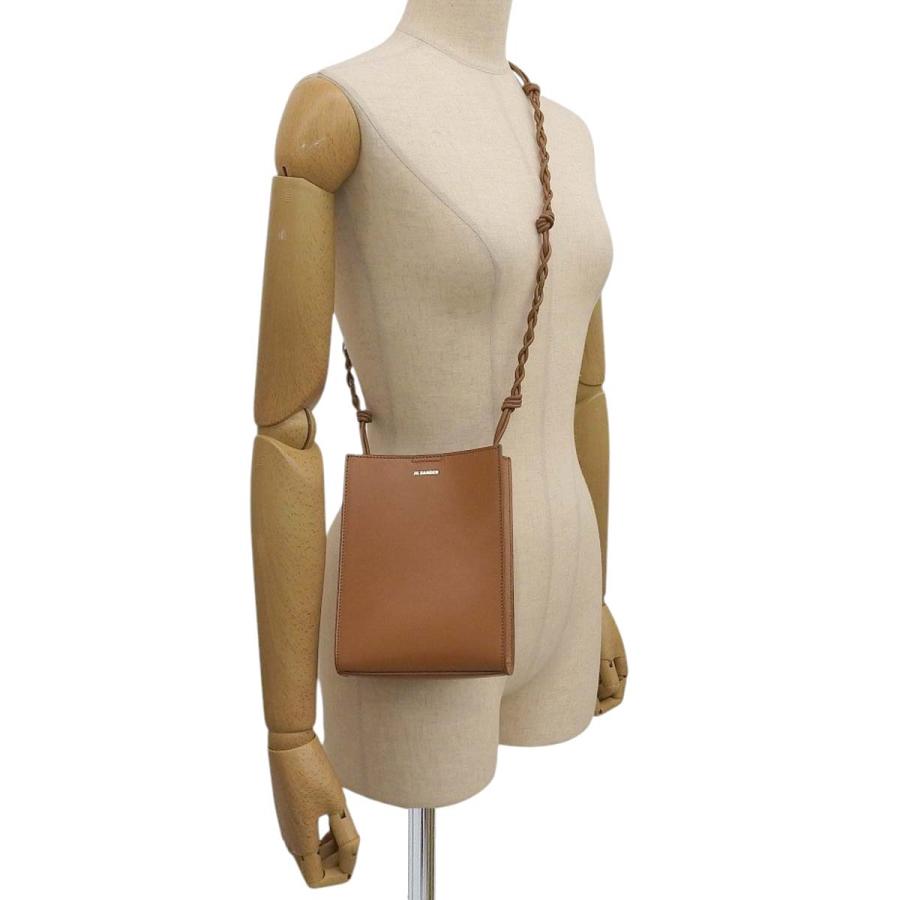 新品 ジルサンダー JIL SANDER ショルダーバッグ CROSSBODYBAG SMALL オーク JIL SANDER（ジルサンダー） タングルスモール ショルダーバッグ 斜め