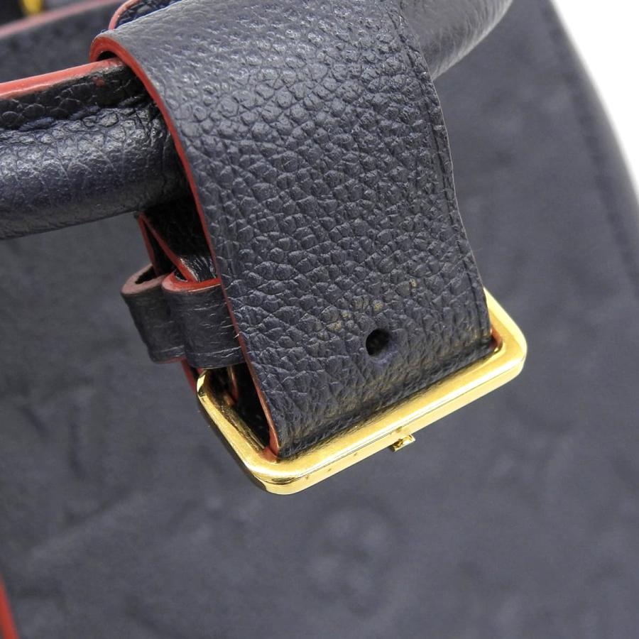 （美品）ルイヴィトン LOUIS VUITTON アンプラント モンティーニュBB 2way M42747 モノグラムアンプラント 紺 × 赤 8217 モンテーニュ ルイヴィトン LOUIS VUITTON モノグラム アンプラント