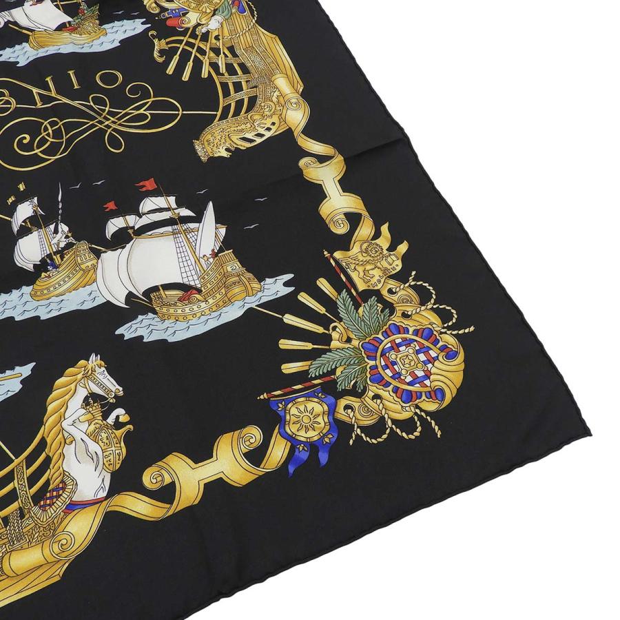 エルメス　カレ90　voiles de lumiere 光の帆船 値下げ HERMES（エルメス） カレ90 VOILES DE LUMIERE 光の帆船 スカーフ