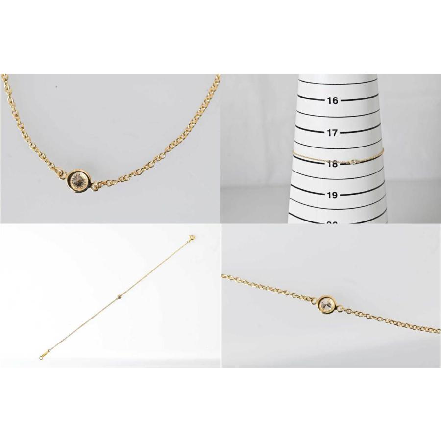 7608☆ティファニー TIFFANY 750YG イエローゴールド ダイヤ