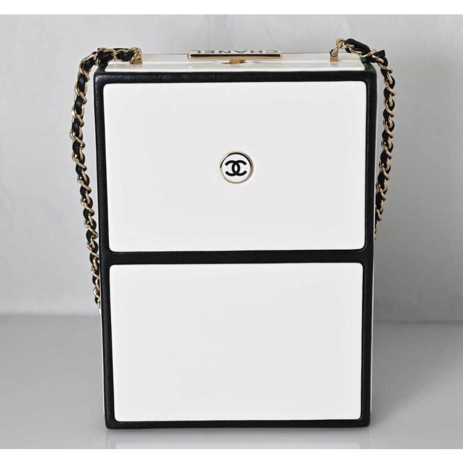 7693☆シャネル CHANEL 香水ボトル チェーンバッグ レディース レア