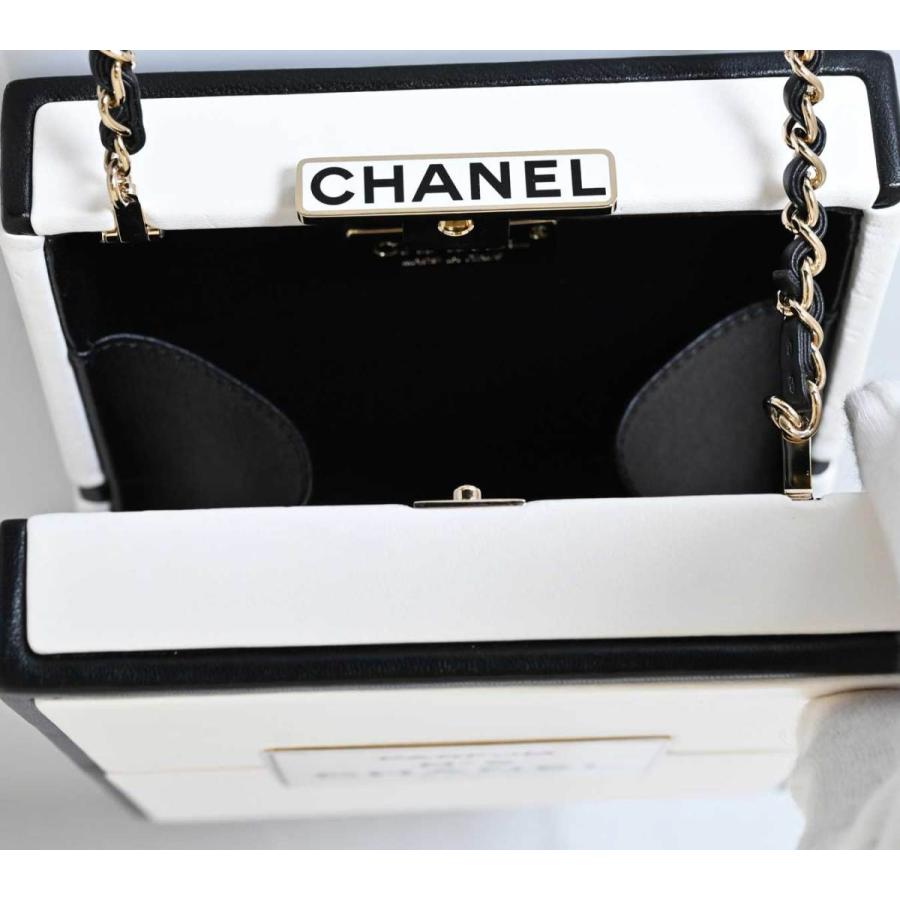 7693☆シャネル CHANEL 香水ボトル チェーンバッグ レディース レア